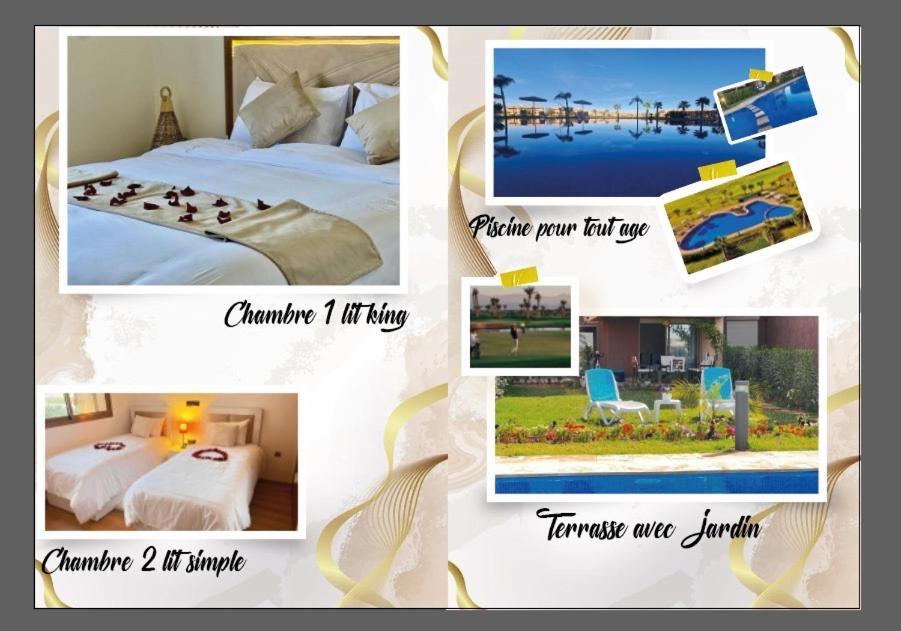 Mini-Villa Situee Dans Une Residence Prestigia A Marrakech, Avec Une Vue Sur La Piscine Et Le Golf Une Securite 24H Sur 24 Et Une Proximite Ideale De L Aeroport 5 Minutes C Est Une Offre Parfaite Pour Des Vacances Marrakesh Extérieur photo