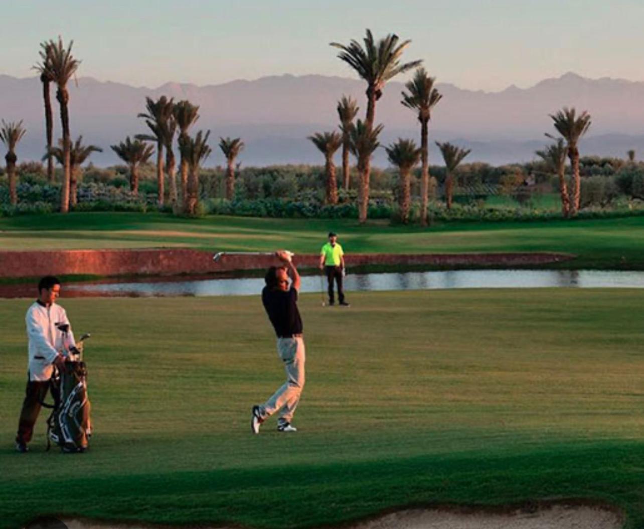 Mini-Villa Situee Dans Une Residence Prestigia A Marrakech, Avec Une Vue Sur La Piscine Et Le Golf Une Securite 24H Sur 24 Et Une Proximite Ideale De L Aeroport 5 Minutes C Est Une Offre Parfaite Pour Des Vacances Marrakesh Extérieur photo