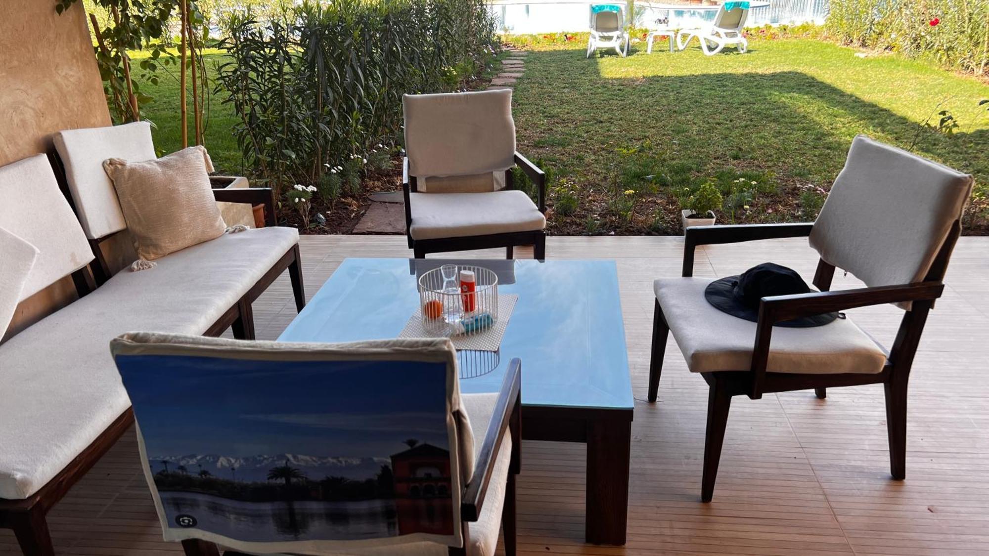 Mini-Villa Situee Dans Une Residence Prestigia A Marrakech, Avec Une Vue Sur La Piscine Et Le Golf Une Securite 24H Sur 24 Et Une Proximite Ideale De L Aeroport 5 Minutes C Est Une Offre Parfaite Pour Des Vacances Marrakesh Extérieur photo